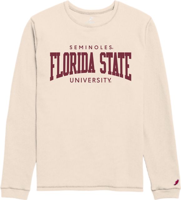 Florida State University Seminoles Waffle Crewneck Sweatshirt