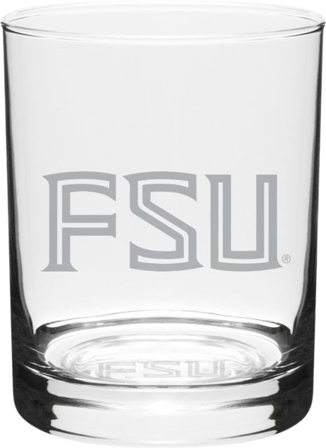 Florida State University 14 oz. Double Old Fashioned Glass