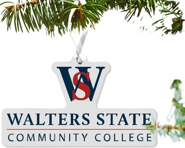 Walters State Community College 3 x 4 Ornament