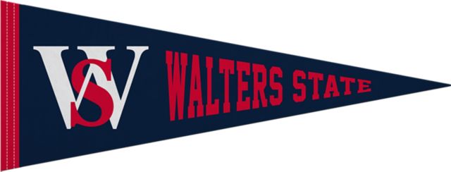 Walters State Community College 9"X24" Full Color Pennant