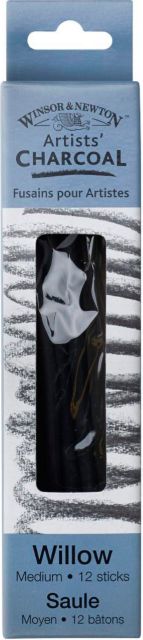 CHARCOAL WILLOW MEDIUM 12/BOX