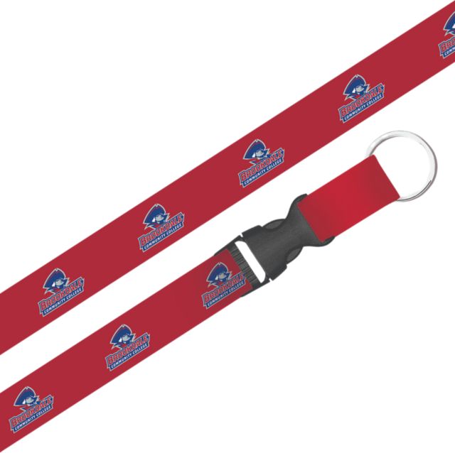 Brookdale Community College Jersey Blues Lanyard with Buckle