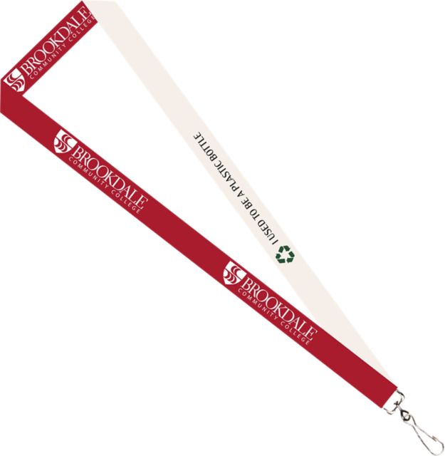 Brookdale Community College Recycled Lanyard