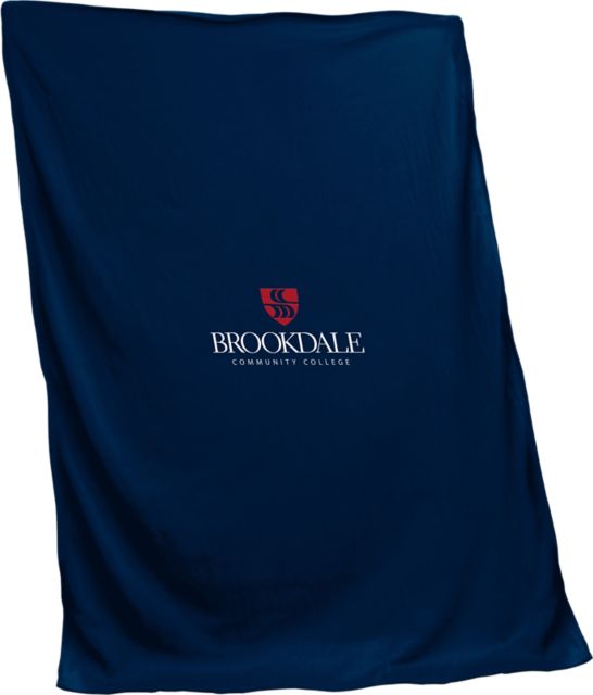 Brookdale Community College 84"x54" Sweatshirt Blanket