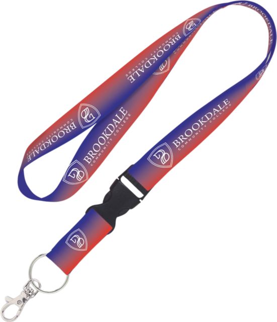 Brookdale Community College 1'' Buckle Lanyard
