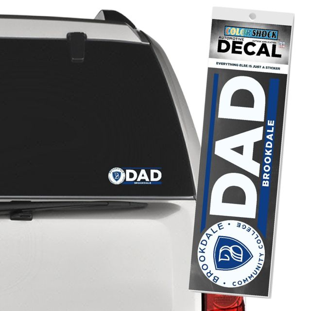 Brookdale Community College Dad Decal