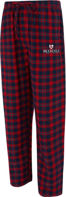 Brookdale Community College Jersey Blues Flannel Pants