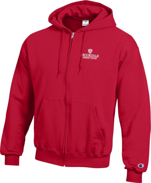 Brookdale Community College Full-Zip Hooded Sweatshirt