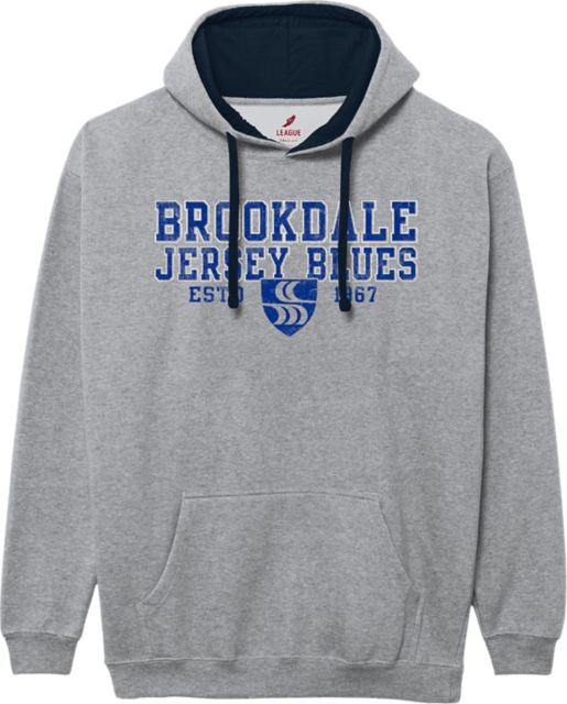 Brookdale Community College Jersey Blues Hooded Sweatshirt