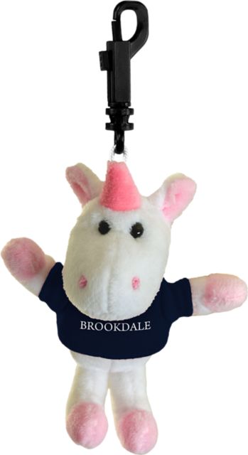 Brookdale Community College Plush Keychain