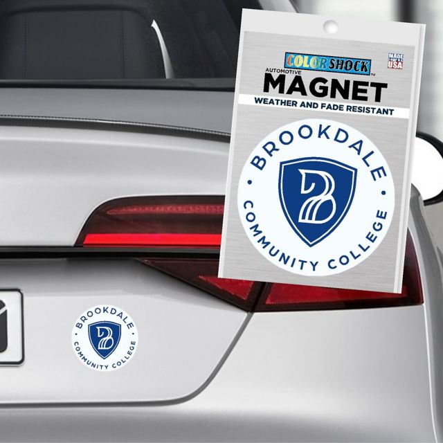 Brookdale Community College 4x4 Magnet