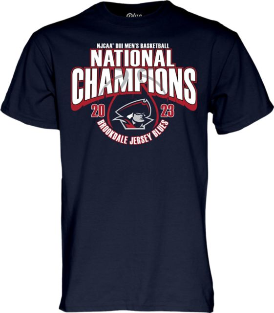 Brookdale Community College Men's Basketball 2023 NJCAA DIII National Champions T-Shirt