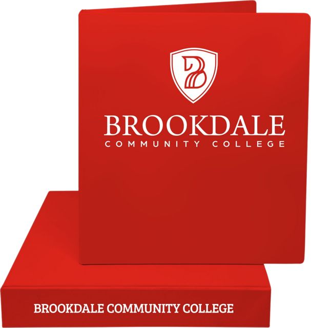 Brookdale Community College 1.5'' Vinyl Binder