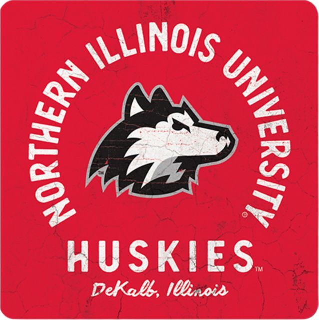 Northern Illinois University Huskies 4 x 4 Coaster