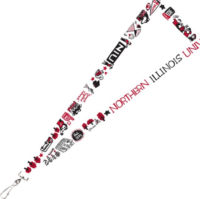 Northern Illinois University Julia Gash 3-4'' Satin Lanyard