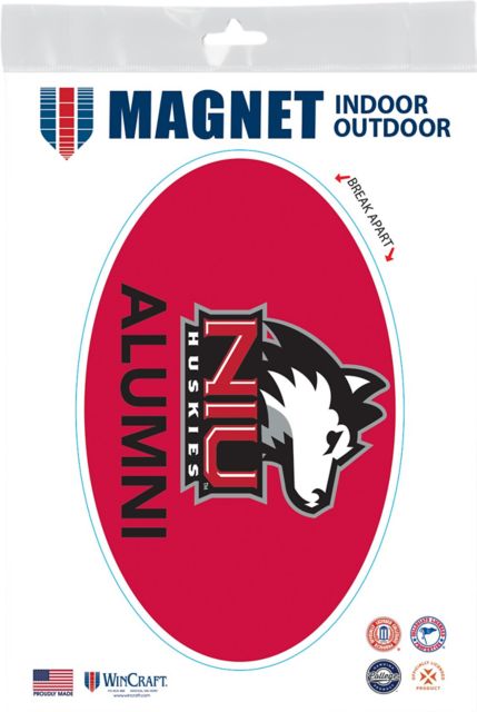 Northern Illinois University Alumni 3.5 x 5.5 Oval Magnet