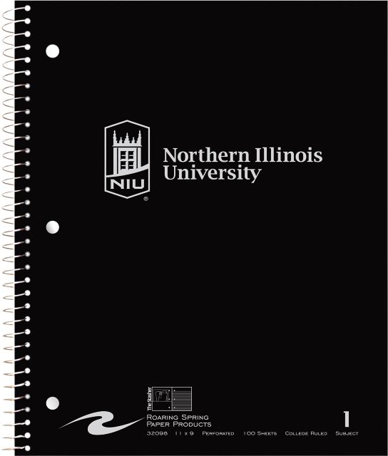 Northern Illinois University 100 Sheet Notebook