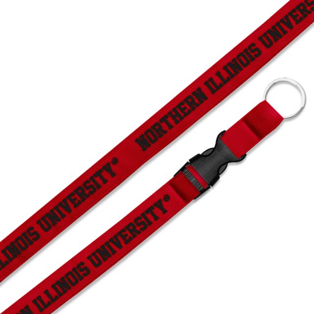 Northern Illinois University 3/4" Woven Lanyard
