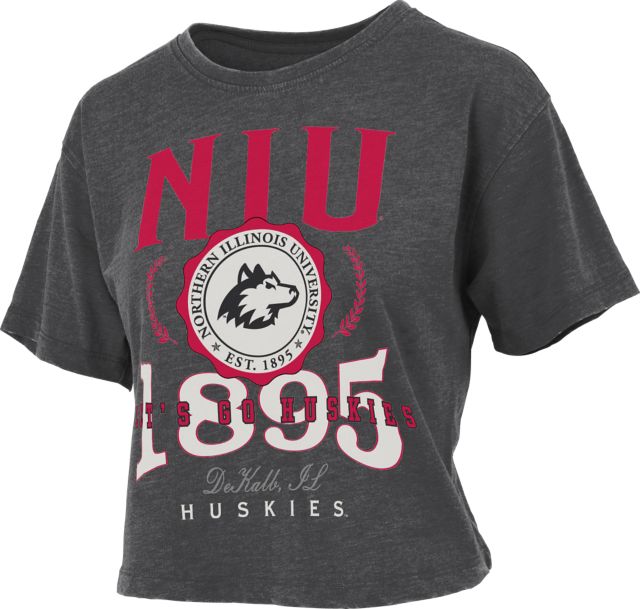 Northern Illinois University Women's Crop Short Sleeve T-Shirt