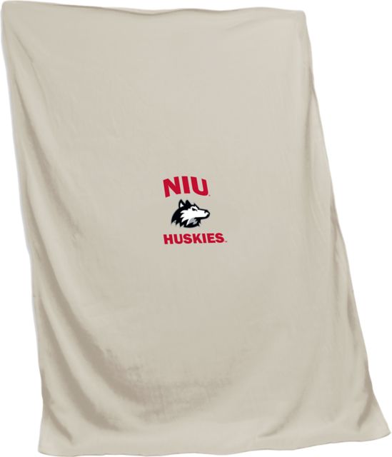 Northern Illinois University 84x54 Huskies Sweatshirt Blanket