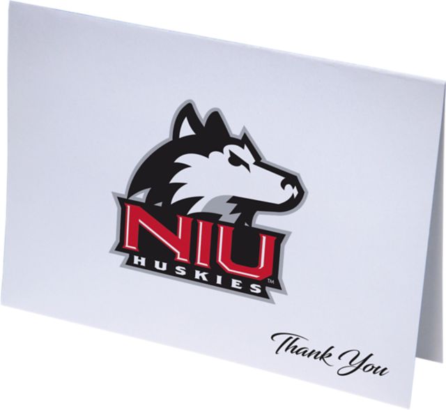Northern Illinois University Huskies 10 Pack Thank You Cards