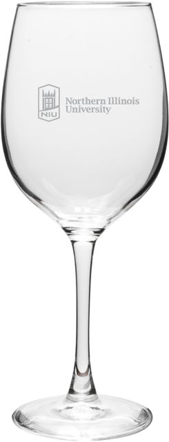 Northern Illinois University 16 oz. Wine Glass