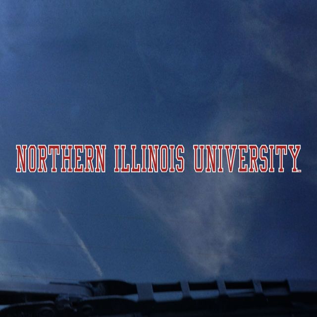 Northern Illinois University Strip Decal