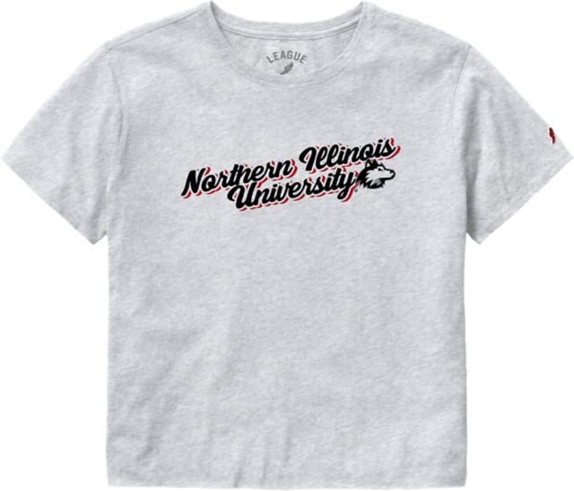 Northern Illinois University Huskies Women's Crop Short Sleeve T-Shirt