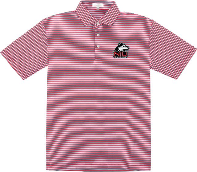 Northern Illinois University Performance Stripe Polo