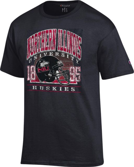 Northern Illinois University Huskies Helmet Short Sleeve T-Shirt