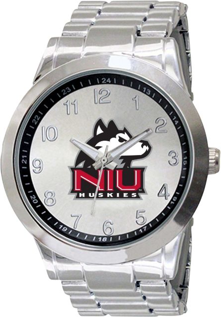 Northern Illinois University 44mm Men's Stainless Steel Watch