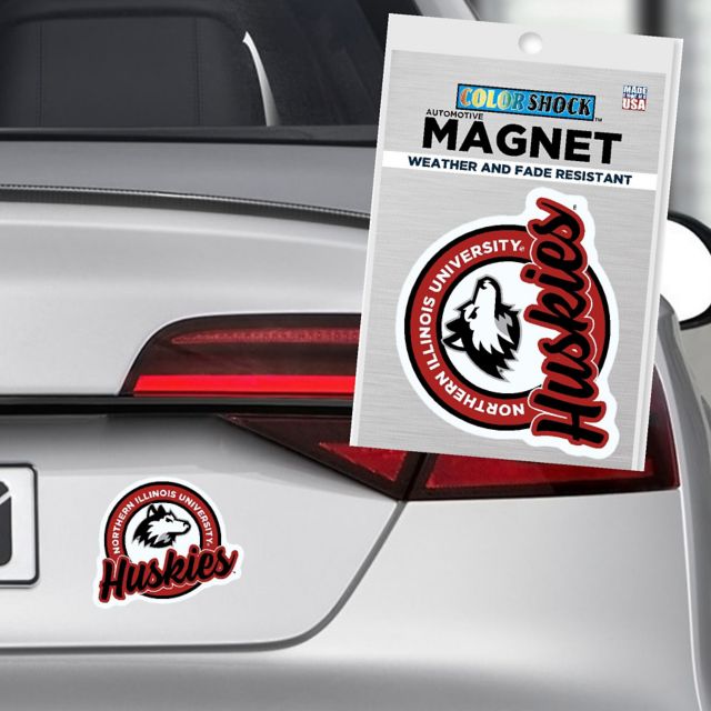 Northern Illinois University Huskies 4x4 Magnet