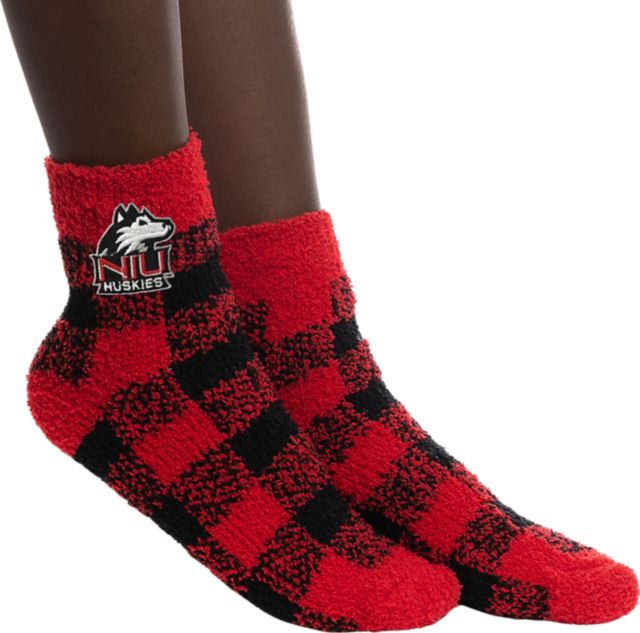 Northern Illinois University Buffalo Check Socks