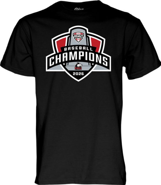Northern Illinois University Baseball 2026 Conference Champions Short Sleeve T-Shirt