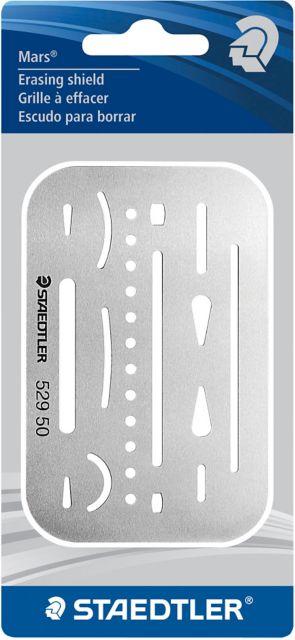 ERASING SHIELD CARDED