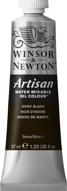 ARTISAN WATER MIXABLE OIL  37ML IVORY BLACK