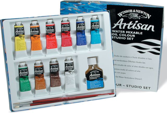Artisan Watermixable Oil Studio Set 10 37Ml Colors