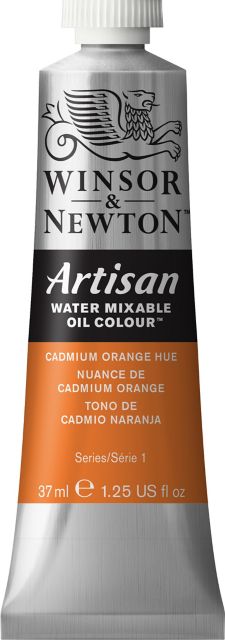 ARTISAN WATER MIXABLE OIL  37ML CADMIUM ORANGE HUE
