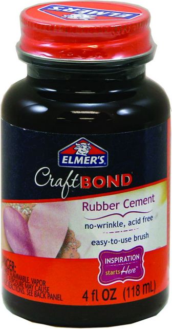 Electron Microscopy Sciences Rubber Cement, 4oz with brush in cap,  Quantity