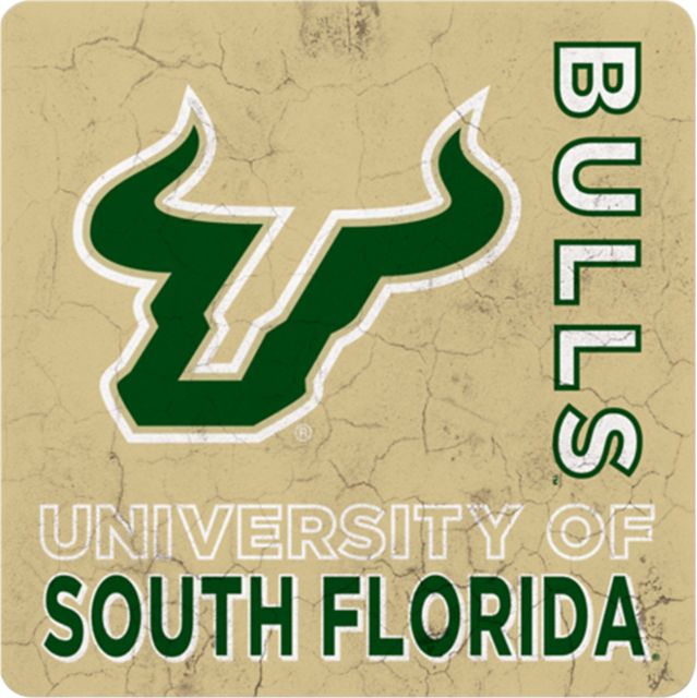 University of South Florida Bulls 4x4 Coaster