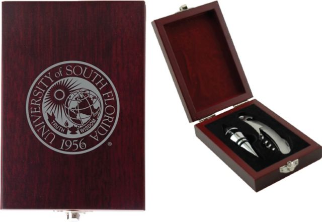 University of South Florida Wine Gift Set