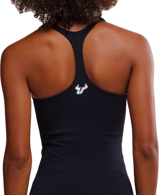 University of South Florida Bulls Women's Clean Lines Racerback Tank Top
