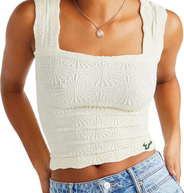 University of South Florida Bulls Women's Love Letter Cami Tank Top