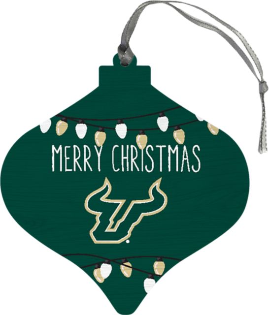 University of South Florida Bulls Bulb Ornament
