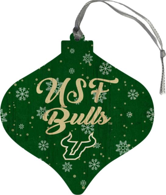 University of South Florida Snow Bulb Ornament