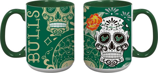 University of South Florida Dia De Los Muertos 15oz Mug