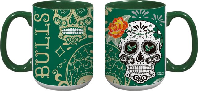 University of South Florida Dia De Los Muertos 15oz Mug