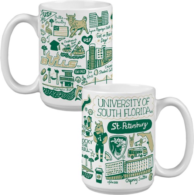 University of South Florida - Tampa Julia Gash 15 oz. Mug