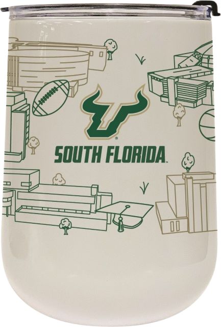 University of South Florida 18 oz. Campus Tumbler