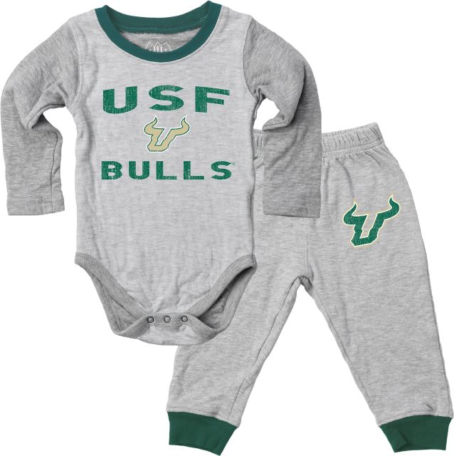 University of South Florida Bulls Infant Bodysuit & Pant Set